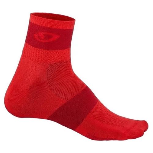Calcetines Giro Comp Racer Ciclista Rojo Poliéster Ciclismo