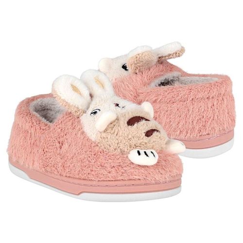 PANTUFLAS NIÑA TORRENTE 7612ABEJITA TEXTIL ROSA