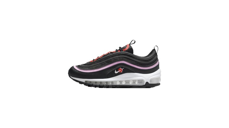 TENIS NIKE AIR MAX 97 FL GS NEGRO FV0638 001 MUJER