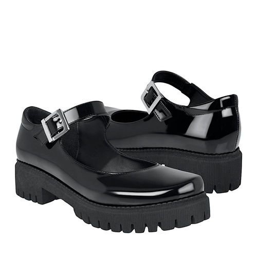 ZAPATOS DAMA SIENA 5023 CHAROL NEGRO