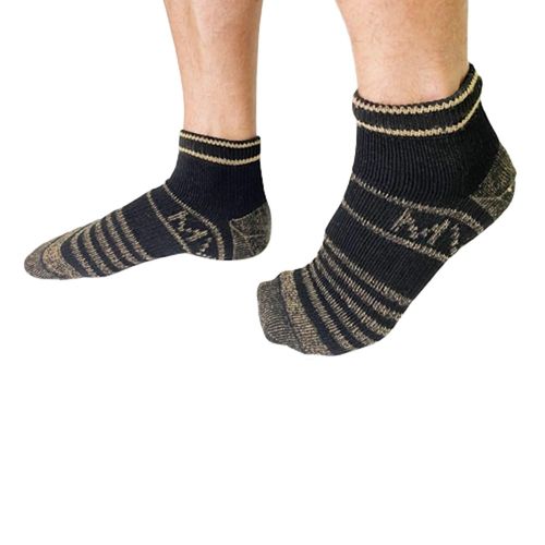 Calcetín Negro Diabético Piel Sensible Hilado Cobre Medivaric