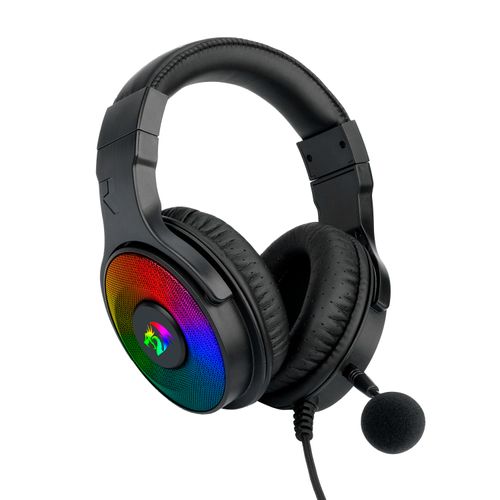 Audífono Gamer Redragon Pandora Negro RGB Audio 7.1 por USB