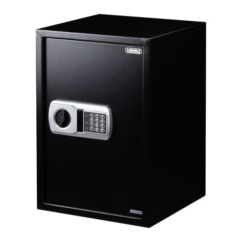 Caja Fuerte Digital Ultra 50x35x31 cm modelo CF05 con Cierre Electrónico y Llave de Emergencia, Ideal para Hogar u Oficina