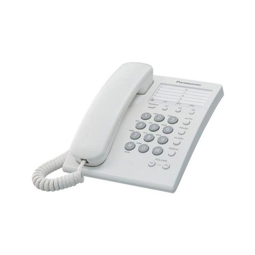 Telefono Alambrico 13 Memorias Ts-550 Blanco Panasonic