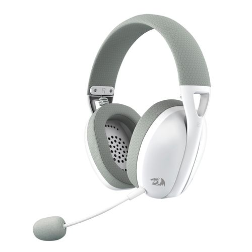 Audífono Gamer Redragon Iré Pro Gris Wireless + Micrófono