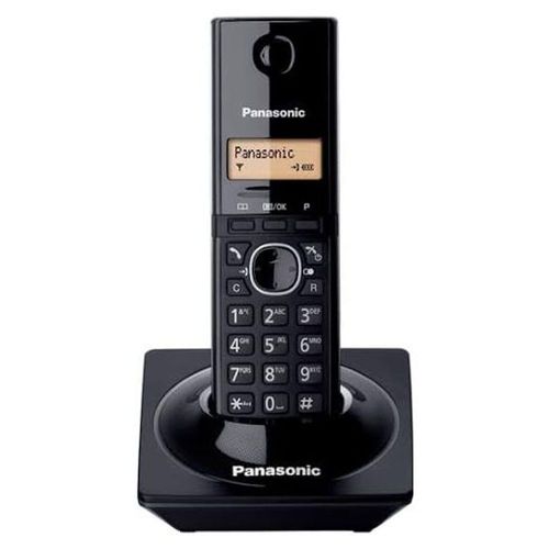 Teléfono Inalámbrico Panasonic KX-TG1711 Digital Negro