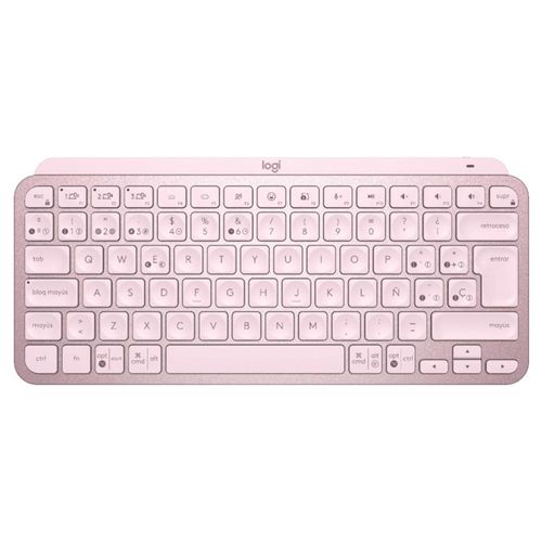 TECLADO LOGITECH MINI KEYS INALAMBRICO ROSA ESP 920-010478