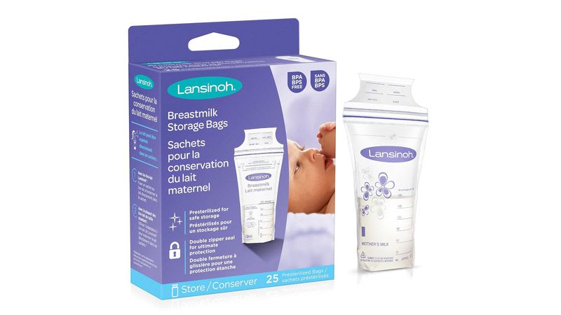 Lansinoh Bolsas Para Almacenar Leche Materna 25 Piezas