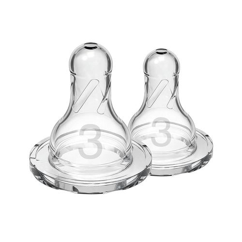 Tetina Mamila Dr Browns Options + Nivel 3 Estándar 2 Pzs