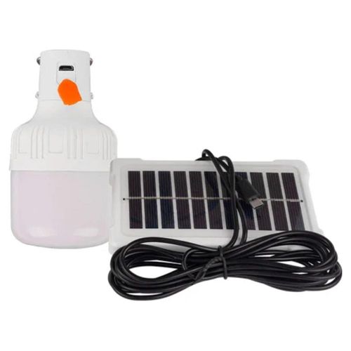 Lampara LED de Emergencia con Mini Panel Solar