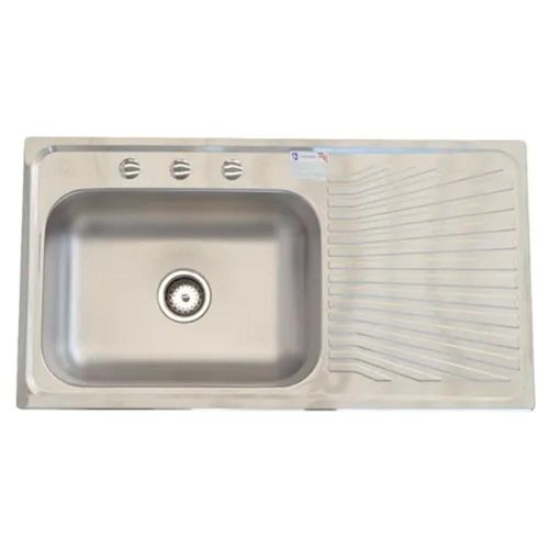 Fregadero Cocina Empotrar 1 Tina 101x54x15 Eb K202 Derecha