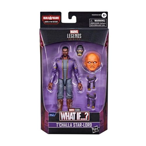 T'Challa Star-Lord Marvel Legends What If? 6 Pulgadas
