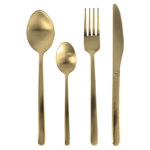 Set cubiertos Chefmaker Enola G de acero inoxidable 16 piezas