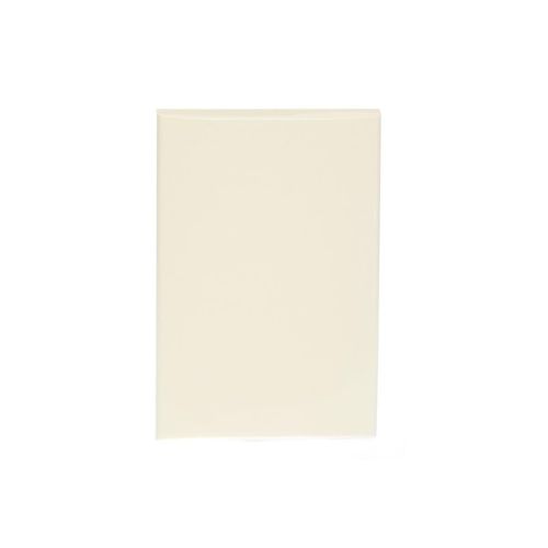 Placa Ciega Color Marfíl / Lugano