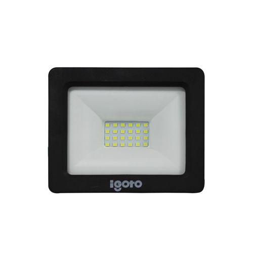 Reflector LED NEGRO 20W 100-240V 3000K 0.9FP