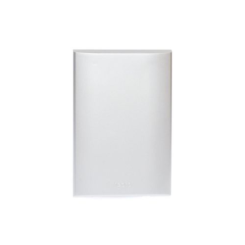 Placa Ciega Color Plateado / Lugano