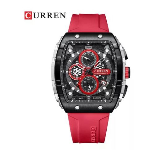 Reloj Curren KREd8204 Rojo Hombre