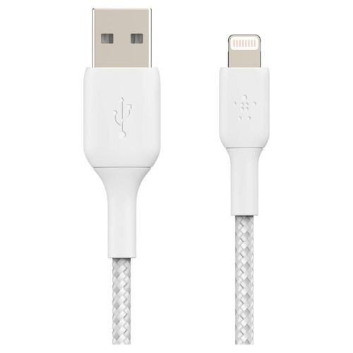 Cable Belkin Lightning a USB-A 1M Blanco