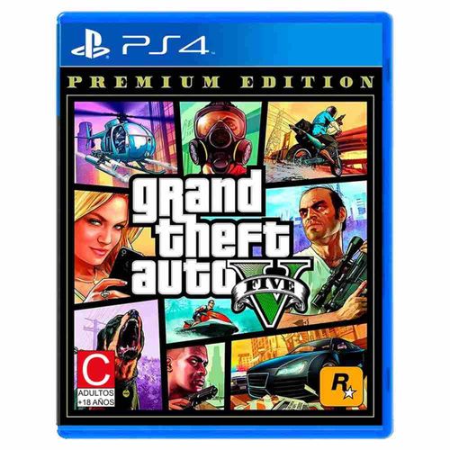 Grand Theft Auto V Premium Ed (Latam) Ps4