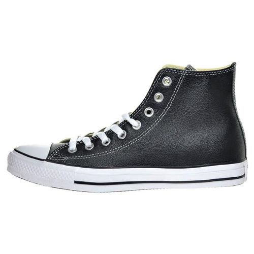 TENIS CONVERSE DE BOTA CHUCK TAYLOR  DE PIEL 132170C NEGRO UNISEX