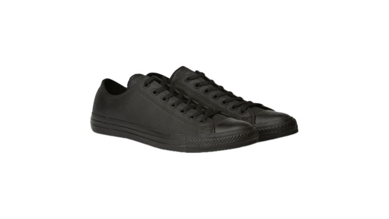 TENIS CONVERSE CHUCK TAYLOR CHOCLO DE PIEL 135253C NEGRO