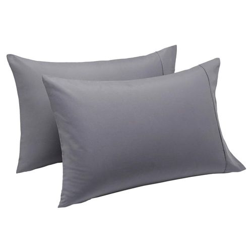 Fundas de almohada Gris Kyuden Home
