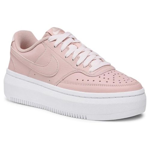 TENIS CASUAL COURT VISION ALTA LTR ROSA DM0113-600 MUJER
