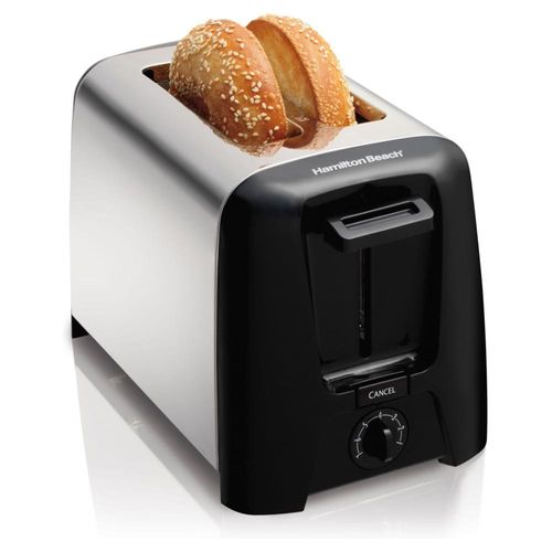 Tostador de Pan Hamilton Beach 22614V 2 Rebanadas Metalico Negro
