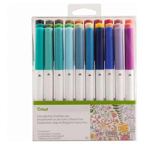 Plumas de punto fino 0.4 (30pz) Cricut