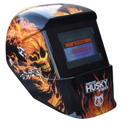 Careta Electrónica Sombra Variable Llamas