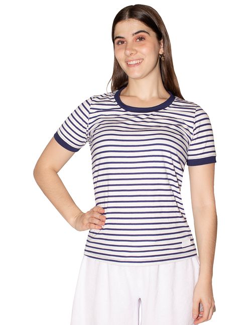 Blusa manga corta para dama