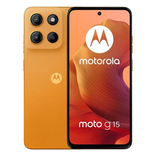 Motorola Moto G15 4GB RAM 128GB Naranja