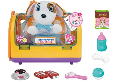 Perro de peluche interactivo con movimientos y efectos de sonido