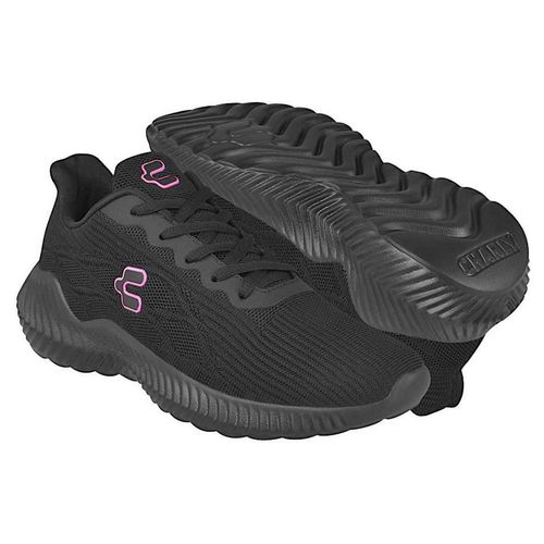 TENIS PARA DAMA CHARLY 1049803 TEXTIL NEGRO