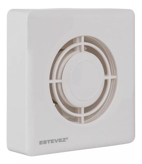 Estevez Extractor de Aire de 4 Pulgadas Para Baño / Cocina, Instalación en Pared / Ventana