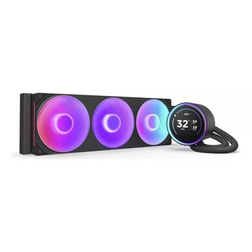 Enfriamiento Nzxt Kraken 360 Elite Rg V2 120mm LGA1851/AM5 RL-KR36E-B2