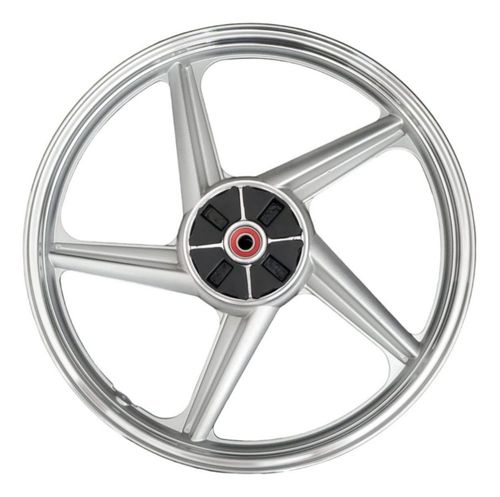 RIN TRASERO DE ALUMINIO COLOR CROMADO CON ALUMINIO FT 125 TS 2016-2024 DT 150 CLASICA 2020-2024 F15030033