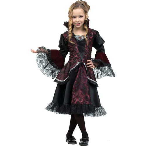 Lil' Victorian Vampire REV Disfraz Vampira de Época Victoriana para Niña