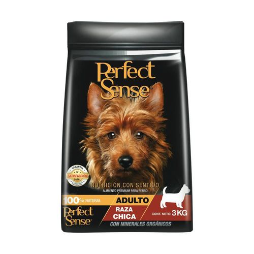 Perfect Sense Alimento para Perro Adulto de Raza Pequeña de 3 Kilos