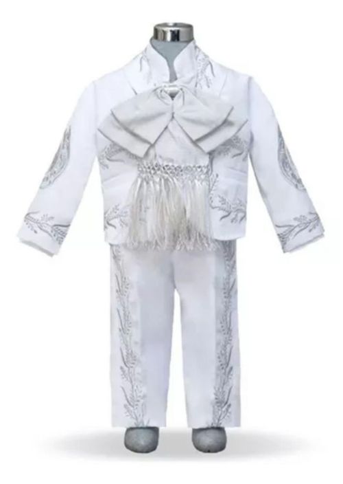 Traje Charro Para Niño Traje Bautizo Niño Ropón Bautizo niño