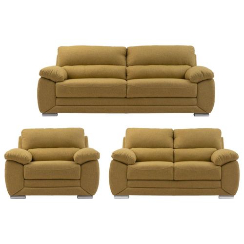 Sala 3 2 1 Siena Amarillo Kessa Muebles