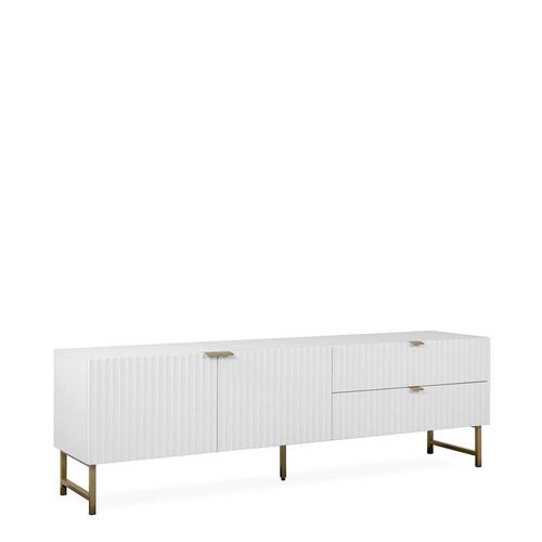 Mesa de TV Fosu Blanco Kessa Muebles