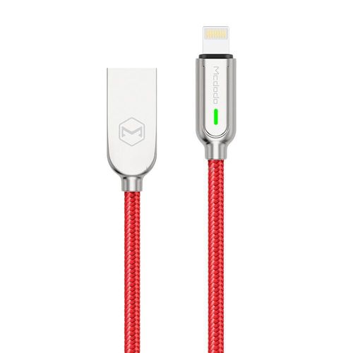 Cable Lightning con Autoapagado CA-5260 Mcdodo de 1.2 m color Rojo