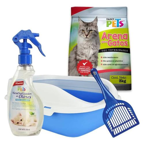 Kit Inicial Para Gatos Fancy Pets