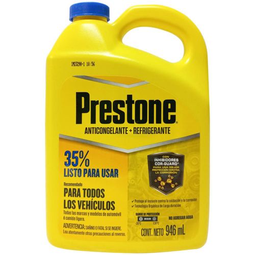 Anticongelante Amarillo Prestone 35% 946ml