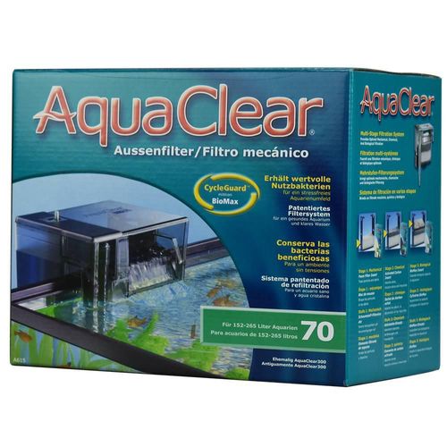 Hagen Aquaclear Filtro para Peceras de 300 a 100 Galones o 265 Litros