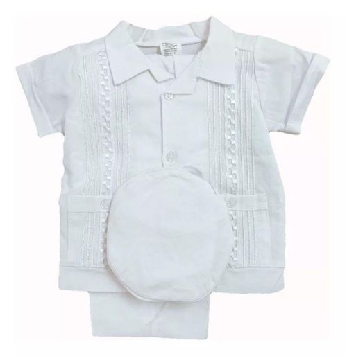 Guayabera niño Manta Traje Bautizo niño