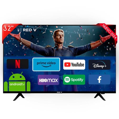 Televisión Redv 32 Pulgadas Smart Tv Android 12 Hd