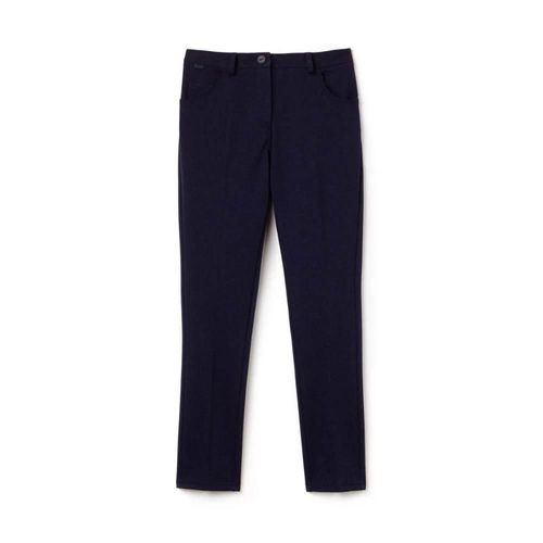 Pantalón de Algodón HF2737 51 166 Lacoste Para Mujer Slim Fit