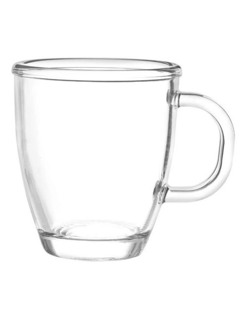 Juego De 6 Tazas De Vidrio Para Cafe London 369 ml